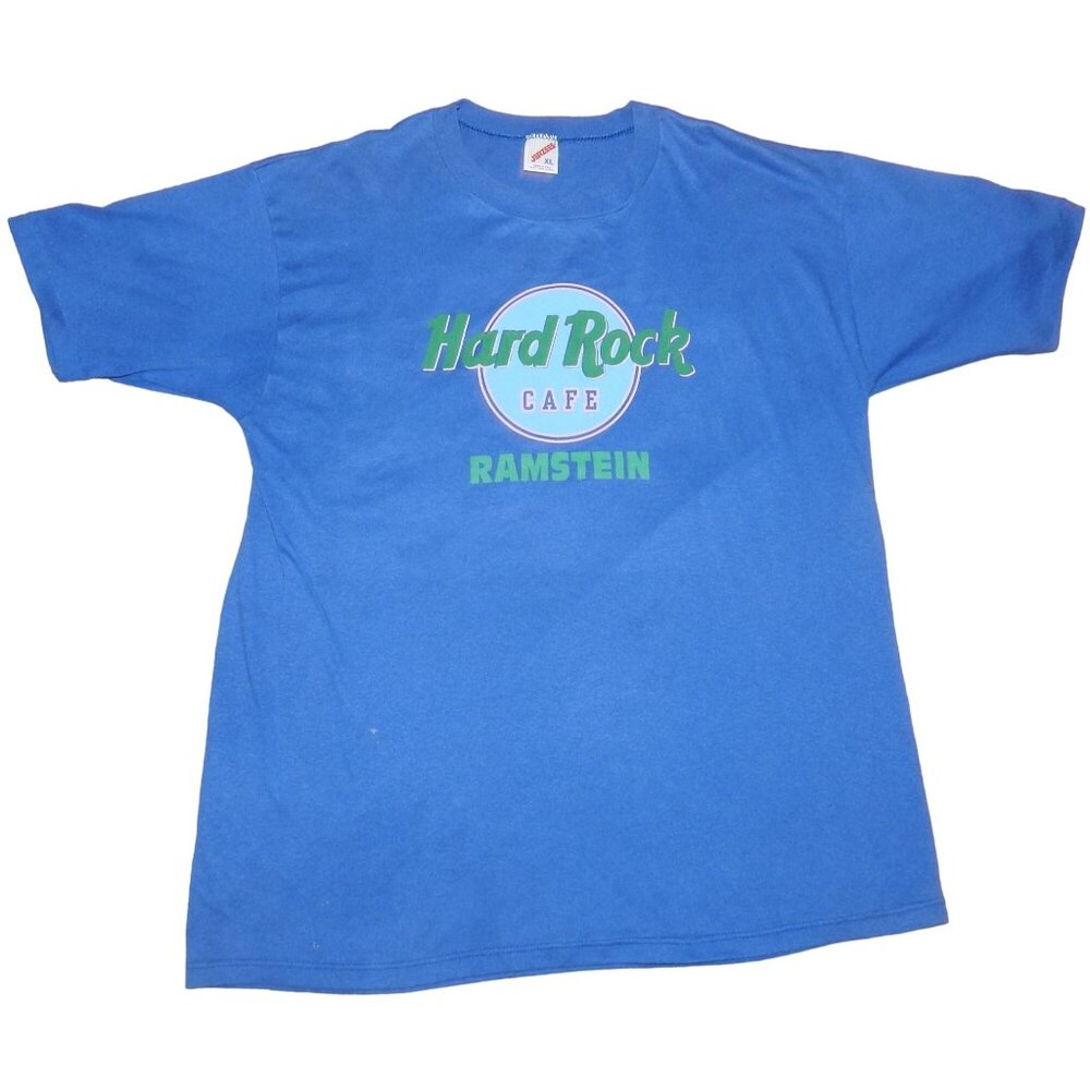 Vintage Hard Rock Cafe RAMSTEIN Single Stitch T-Shirt Adult XL Made in USA